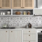Mobile Preview: küchenrückwand folie Ceramic Tiles Grey bild 3