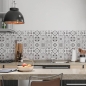 Preview: küchenrückwand folie Ceramic Tiles Grey bild 2