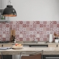 Preview: küchenrückwand folie dekorative Patchwork bild 2