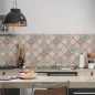 Mobile Preview: küchenrückwand folie dekoratives patchwork bild 2