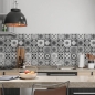 Preview: küchenrückwand folie Maurian Tiles Grey bild 2