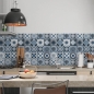 Mobile Preview: küchenrückwand folie Maurian Tiles Marine bild 2