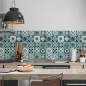 Preview: küchenrückwand folie Maurian Tiles Green bild 2