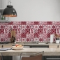 Preview: küchenrückwand folie Orient Red bild 2