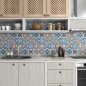 Mobile Preview: küchenrückwand folie patchwork tiles bild 3