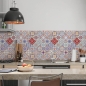 Mobile Preview: küchenrückwand folie sizilianische Kacheln bild 2