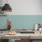 Preview: küchenrückwand folie Vintage Tiles Green bild 2