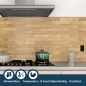 Mobile Preview: Küchenrückwand Folie selbstklebend Eichenholz Bild 4