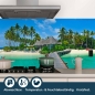 Mobile Preview: Küchenrückwand Folie Steg auf Malediven Bild 4