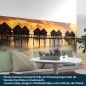 Mobile Preview: Küchenrückwand Folie Malediven Bungalow Artikelbild 3