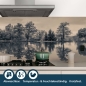 Mobile Preview: Küchenrückwand Folie Wald Landschaft See Bild 4