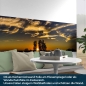 Mobile Preview: Küchenrückwand Folie Sonnenuntergang Landschaft Bild 3