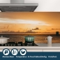 Mobile Preview: Küchenrückwand Folie Meer Sonnenuntergang Bild 5