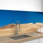 Mobile Preview: Küchenrückwand Folie Wüste Himmel blau Bild 1