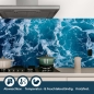 Mobile Preview: Küchenrückwand Folie Ozean Welle Bild 4