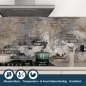 Mobile Preview: Küchenrückwand Folie Trümmer Bild 4