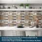 Preview: Küchenrückwand Folie Steinfassade Bild 3