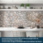Preview: Küchenrückwand Folie spanische Steinmauer Bild 3