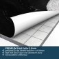 Mobile Preview: Küchenrückwand Folie Marmor schwarz & weiß PREMIUM Folie
