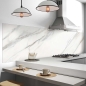Preview: Küchenrückwand Folie Naturstein Marmor Optik Bild 2