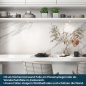 Mobile Preview: Küchenrückwand Folie Naturstein Marmor Optik Bild 3