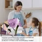 Preview: Küchenrückwand Folie Orchidee Design A4 Muster