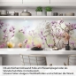 Preview: Küchenrückwand Folie Frühlingsblumen Artikelbild 1
