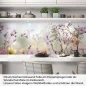 Preview: Küchenrückwand Folie Frühlingsblumen Artikelbild 1