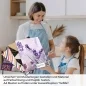 Preview: Küchenrückwand Folie Lavendel A4 Muster