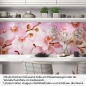 Preview: Küchenrückwand Folie rosa Orchideen Artikelbild 1