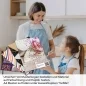 Preview: Küchenrückwand Folie Orchidee & Balance Steine A4 Muster