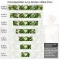 Preview: Küchenrückwand Folie Margeriten Blumen Höhe 51cm