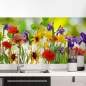 Preview: Küchenrückwand Folie Blumenwiese Hauptbild 1