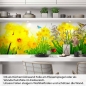 Preview: Küchenrückwand Folie Tulpen & Schmetterlinge Artikelbild 1