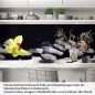 Preview: Küchenrückwand Folie gelbe Orchideen Artikelbild 1