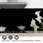 Preview: Küchenrückwand Folie elegante Calla-Blüten Detailbild 1