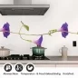 Preview: Küchenrückwand Folie Rankenblüten - Natürliche Schönheit für Ihre Wand Detailbild 1