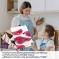 Preview: Küchenrückwand Folie Rosenblätter A4 Muster