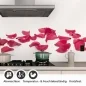 Preview: Küchenrückwand Folie Rosenblätter Detailbild 1