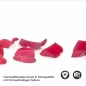 Preview: Küchenrückwand Folie Rosenblätter Detailbild 2