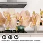 Preview: Küchenrückwand Folie Orchideenblüten Detailbild 1