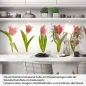 Preview: Küchenrückwand Folie Tulpenblüten Artikelbild 1