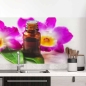 Preview: Küchenrückwand Folie Blüten & Öle Hauptbild