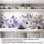 Preview: Küchenrückwand Folie Blumenarrangement Artikelbild 1