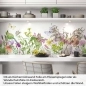 Preview: Küchenrückwand Folie Wildblumenwiese Artikelbild 1