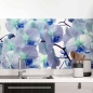 Preview: Küchenrückwand Folie Orchideenpracht Hauptbild