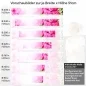 Preview: Küchenrückwand Folie pinke Rosen Höhe 51cm