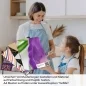 Preview: Küchenrückwand Folie violette Krokusse A4 Muster