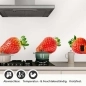 Preview: Küchenrückwand Folie Strawberries Detailbild 1