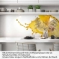 Preview: Küchenrückwand Folie Lemon Splash Artikelbild 1